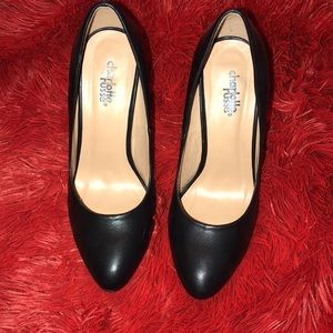 Charlotte Russe black pumps